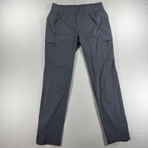 Eddie Bauer Incline Utility Pant Womens 10 (32W) Gray Stretch Hiking Pull On